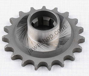 Drive sprocket - 19t with extension (Jawa 250, 350 Kyvacka) / 