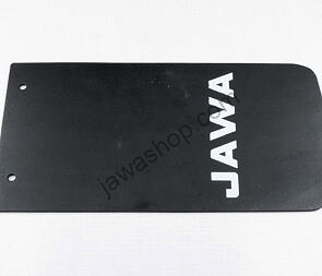 Rear fender flap - rectangle (Jawa 350 638 639) / 