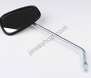 Rearview mirror left - oval, M8 (Jawa 634) / 