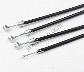 Bowden cable set (Jawa 50 Pionyr 555) / 