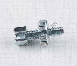 Bowden cable adjustment bolt M6x22mm (Jawa CZ 125 175 250 350) / 