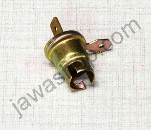Bulb socket BA9S dual connector (Jawa 250 350 CZ 125 175) / Bulb socket BA9S dual connector (Jawa 250 350 CZ 125 175) /