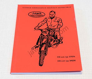 Spare parts catalog - A5, CZ (Jawa 250, 350 / 559, 360) / 