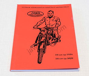 Spare parts catalog - A5, CZ (Jawa 250 350 Panelka) / 