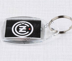 Key ring CZ logo plastic / 