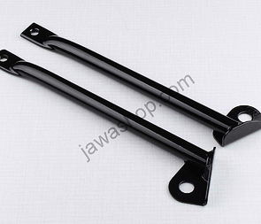 Exhaust silencer holder L+R set (Jawa 350 640) / 