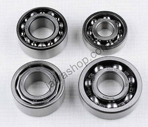 Ball bearing of engine set - 4pcs (Jawa 350 638 639 640) / 