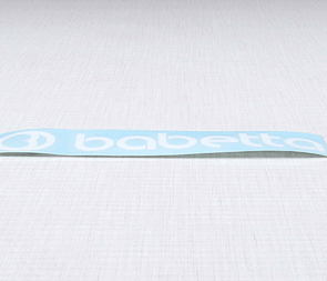 Sticker Babetta 135x25mm - white (Babetta) / 