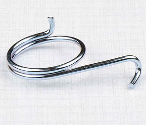 Spring of brake arm - zinc (Jawa 50 Babetta 207 210) / Spring of brake arm - zinc (Jawa 50 Babetta 207 210) /