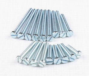 Engine bolt pack - 18 pcs (CZ 125 150 C) / 