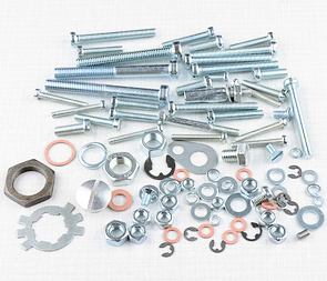 Engine bolt & nut pack (Jawa 50 Pionyr 20 21 23) / 