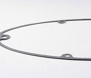 Gasket of left crankcase cover (clutch) - 1mm (Jawa 350 Kyvacka) / 