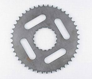 Rear chain wheel - 46t (Jawa CZ 125 175 250 350 Kyvacka) / 