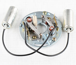Contact breaker base plate set 2-cylinders (Jawa 350) / Contact breaker base plate set 2-cylinders (Jawa 350) /