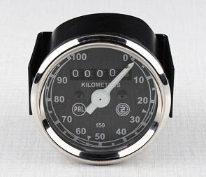 Speedometer 100 km/h - black PAL (CZ 125 150 B T C 501) / 