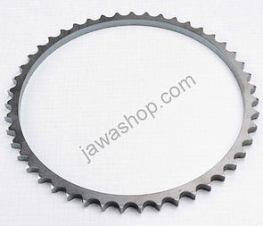 Rear chain wheel rim - 47t (Jawa 250 350 Perak) / 