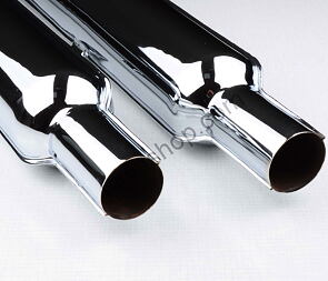 Exhaust silencer set (Jawa 500 OHC 15-02) / 