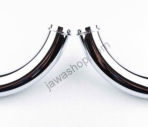 Exhaust pipe set - long (Jawa 250 Kyvacka) / 