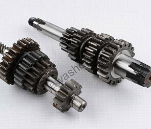 Gear set (transmission) complete (Jawa 250 350 Kyvacka) / Gear set (transmission) complete (Jawa 250 350 Kyvacka) /