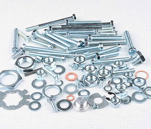 Engine bolt & nut pack (Jawa CZ 250 350 634) / 