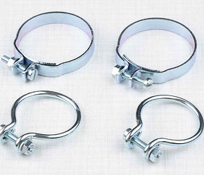 Front fork rubber sealing clamp set (Jawa 250 350 Perak) / 