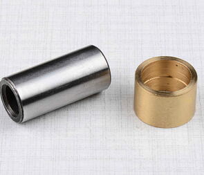 Piston pin 14mm with bush (Jawa 50 Babetta 207 210) / 