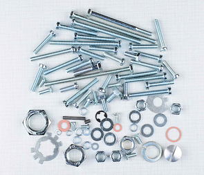 Engine bolt & nut pack (CZ 125 175 250 450 - 475) / 