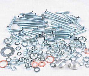 Engine bolt & nut pack (CZ 125,150 C) / 