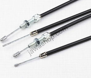 Bowden cable set (Jawa 50 Pionyr 555) / 