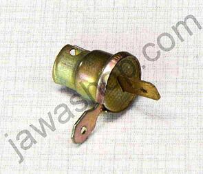 Bulb socket BA9S dual connector (Jawa 250 350 CZ 125 175) / Bulb socket BA9S dual connector (Jawa 250 350 CZ 125 175) /