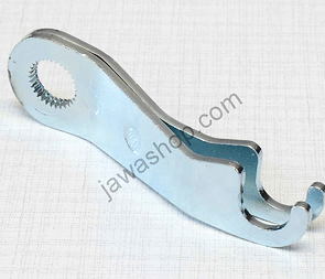 Brake arm lever - front, zinc (Jawa 250 350 Perak) / 