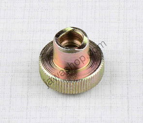 Nut of brake bowden cable, bar - M6 (Jawa CZ Simson) / Nut of brake bowden cable, bar - M6 (Jawa CZ Simson) /