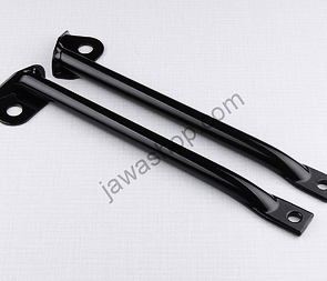 Exhaust silencer holder L+R set (Jawa 350 640) / 