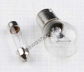 Bulb set 6V - 2pcs (Jawa 50 Babetta 207) / 