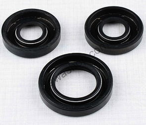 Sealing ring of engine - set I, 3pcs (Jawa 50 Pionyr 550 555) / 