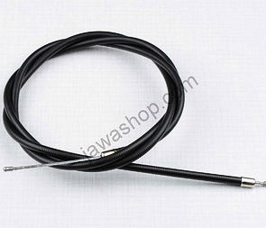 Throttle valve bowden cable - longer (Jawa CZ 125 175 250 350 Kyvacka) / Throttle valve bowden cable - longer (Jawa CZ 125 175 250 350 Kyvacka) /