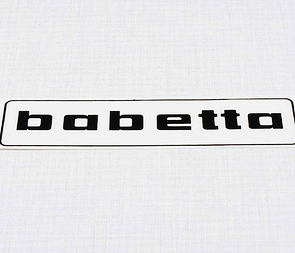 Sticker Babetta 136x32mm - black (Babetta) / 