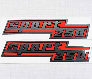 Side box sticker "sport 250" - set (CZ 250) / 