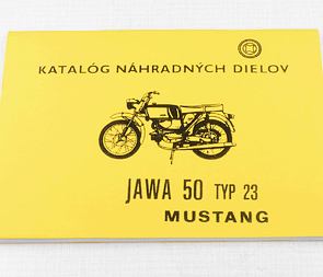 Spare parts catalog - A5, SK (Jawa 50 Pionyr 23) / 