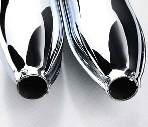 Exhaust silencer set - cigar (Jawa 250 350 Panelka) / 