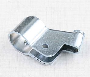 Lever bracket with thread - right, zinc (Jawa 50 Pionyr, Babetta) / 