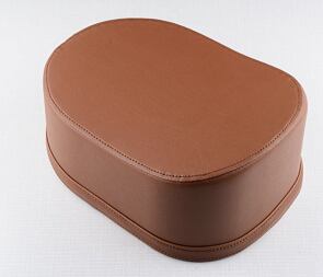 Seat - light brown (leatherette) (Jawa 50 Pionyr 555) / 