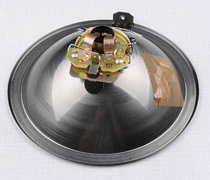 Parabolic reflector with bulb socket (Jawa CZ 125 175 250 350 Kyvacka) / 