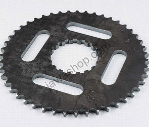 Rear chain wheel - 47t (Jawa CZ 125 175 250 350 Kyvacka) / 