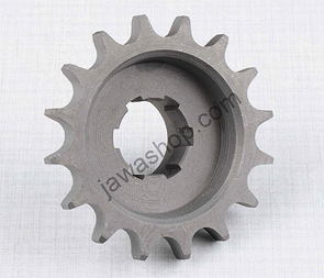 Drive sprocket - 18t with extension (Jawa 250, 350 Kyvacka) / 