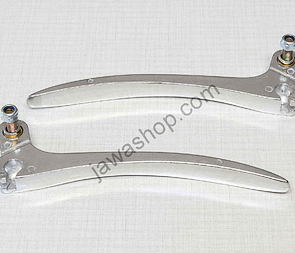 Brake and clutch lever set (Jawa CZ 125 175 250 350 Kyvacka) / 