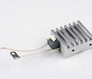 Electronic regulator 6V 45W - negative pole (Jawa, CZ) / 