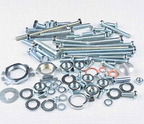 Engine bolt & nut pack (Jawa Perak 350) / 