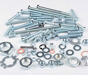 Engine bolt & nut pack (CZ 125 175 250 450 - 475) / 