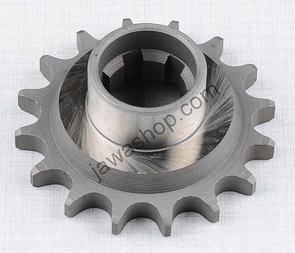 Drive sprocket - 14t with extension (Jawa CZ 250 350 Kyvacka) / 